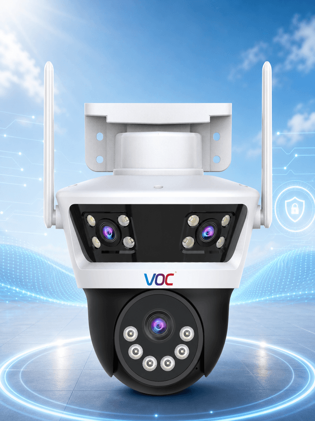 VOC Triple Lens IP Camera